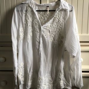 Free people long sleeve button down
